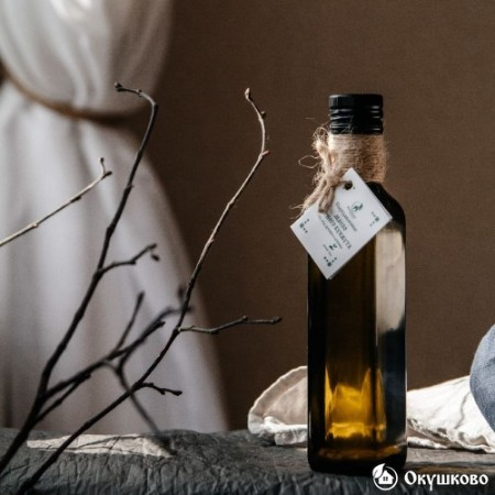 Кунжутное масло холодного отжима (черный кунжут), 250 мл. фото 1