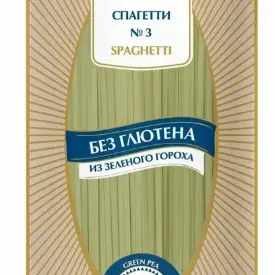 Макаронные изделия «Федеричи» из зеленого гороха, 250 гр