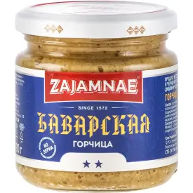 Горчица ZAJAMNAE «Баварская», 190 г