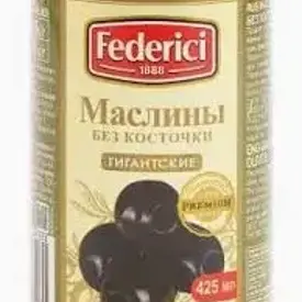 Маслины «Federici» гигантские без кости, 400 г