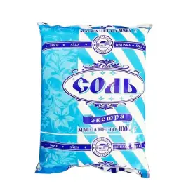 Соль йодированная «Полесье» экстра, 1 кг