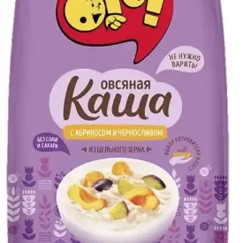 Каша овсяная «Ого!» с абрикосом и черносливом, 350 г