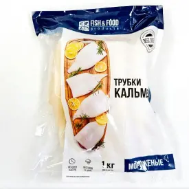 Кальмар трубки «Fish&Food» мороженые, 1 кг