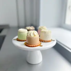 Муссовое пирожное Банан-карамель