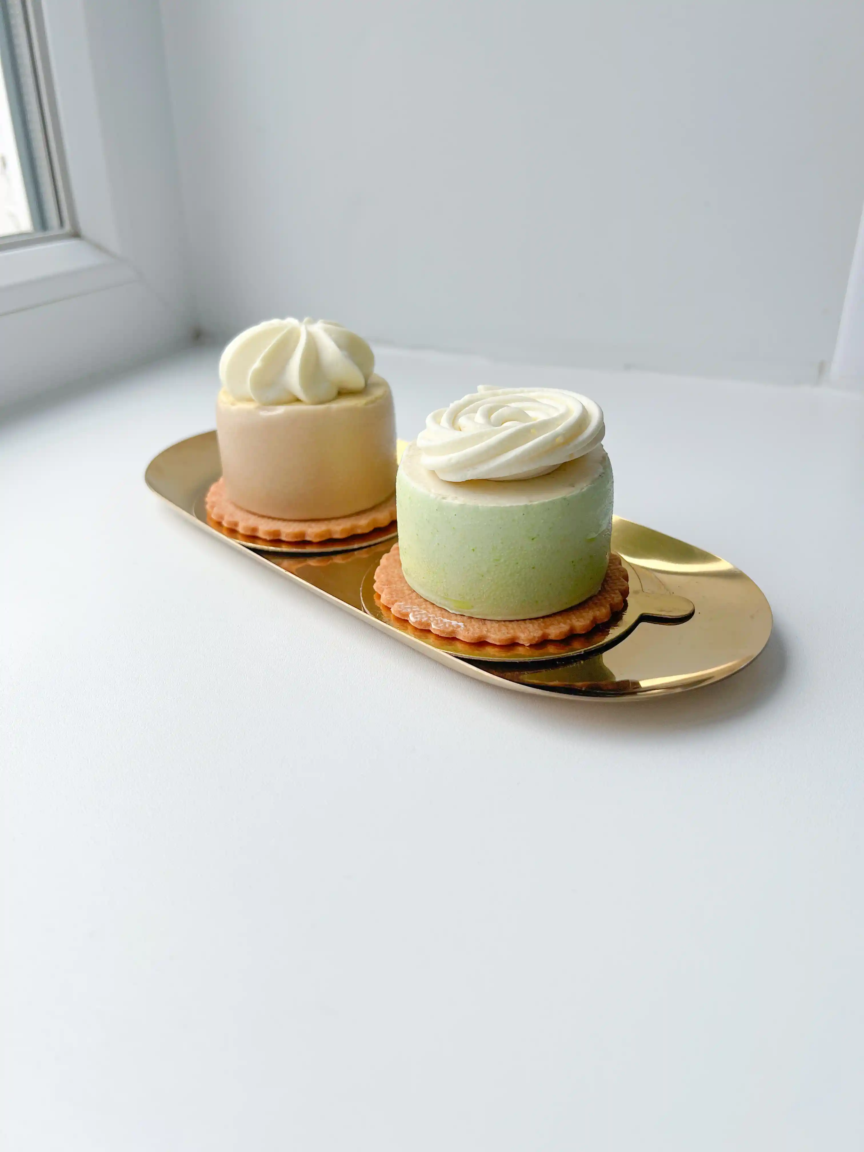 Муссовое пирожное Фисташка-малина фото 4