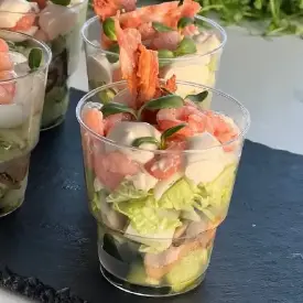 Порционные салаты