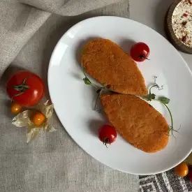 Морковные биточки