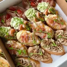 Бокс брускетт «4 вкуса»