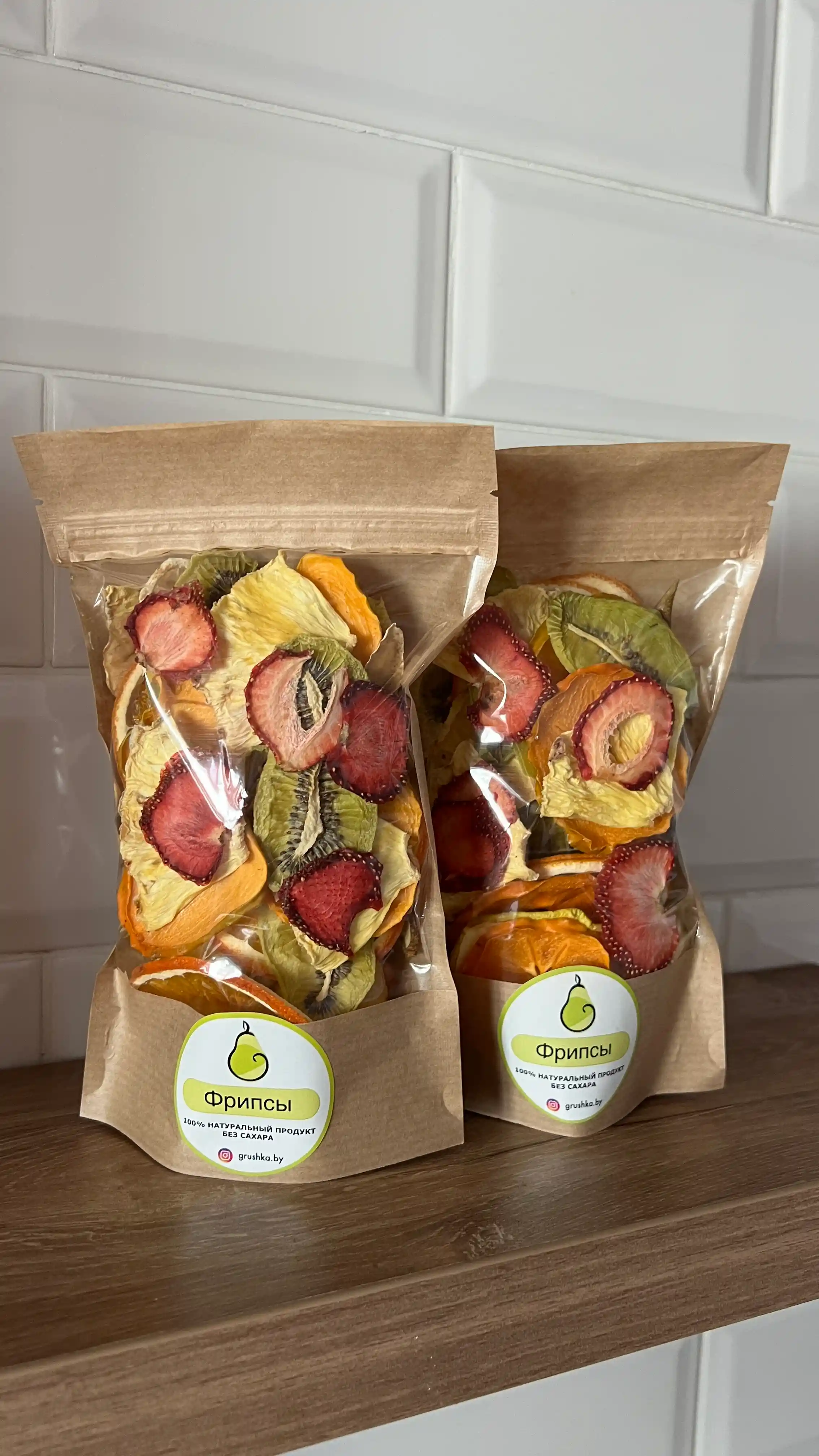 Фруктовые снеки, 100 г фото 4