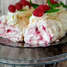 Меренговый рулет, 500гр.