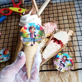 Зефирные рожки