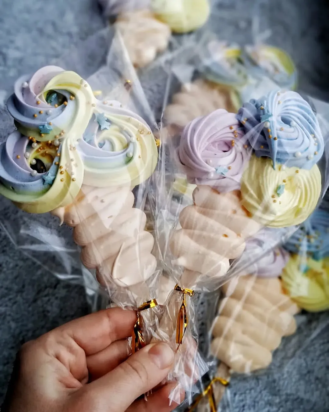 Безе в ассортименте, 50гр. фото 2