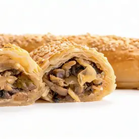 Роллини с грибами и картофелем