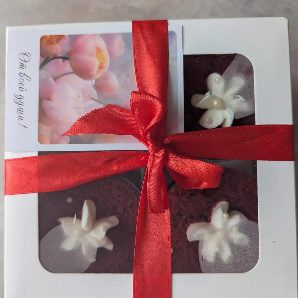 Трайфлы «Красный бархат» с вишней фото 2