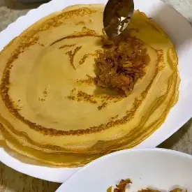 Блинчики с капустой