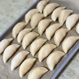 Вареники с картофелем и грибами