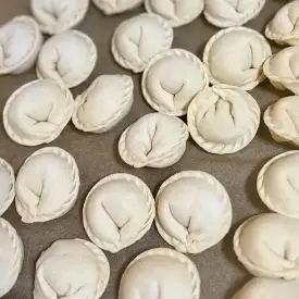 Пельмени «Тройное комбо»