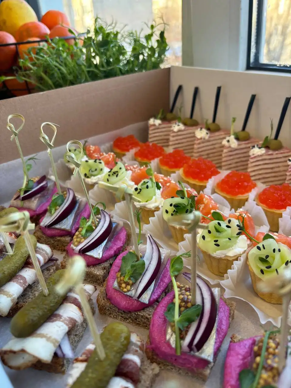 Канапе фото 5