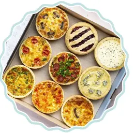 Тарталетки «Звездная карта»