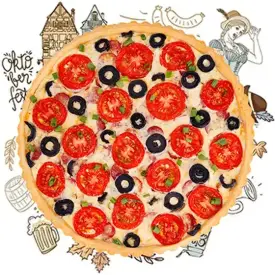 Мюнхенский пирог, 24 см