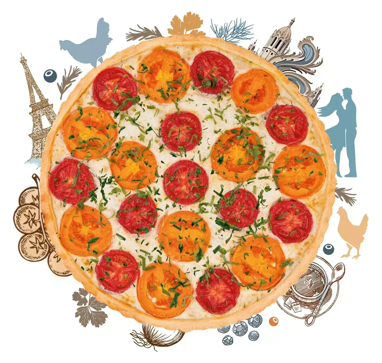 Лионский киш, 18 см фото 2