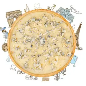 Французский пирог, 24 см