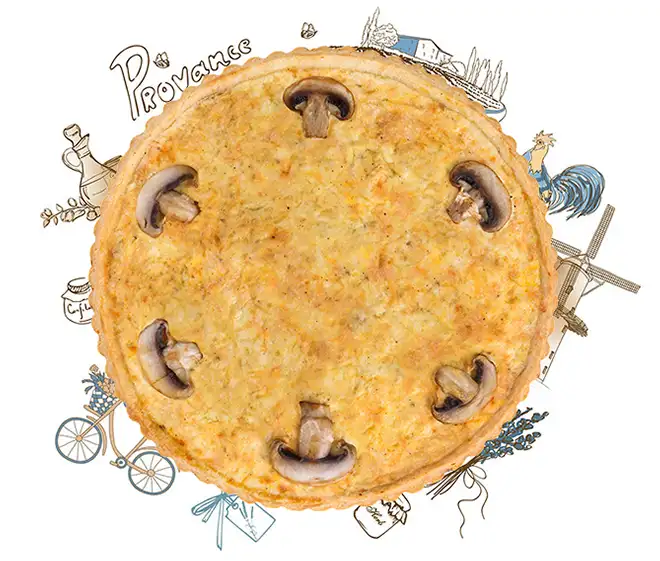 Лоранский пирог, 18 см фото 2