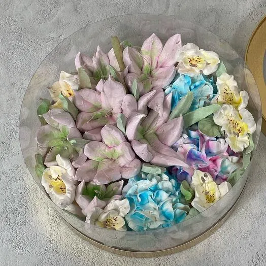 Букеты из зефира