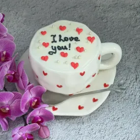 Торт в кружке