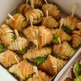 Мини-круассаны в ассортименте