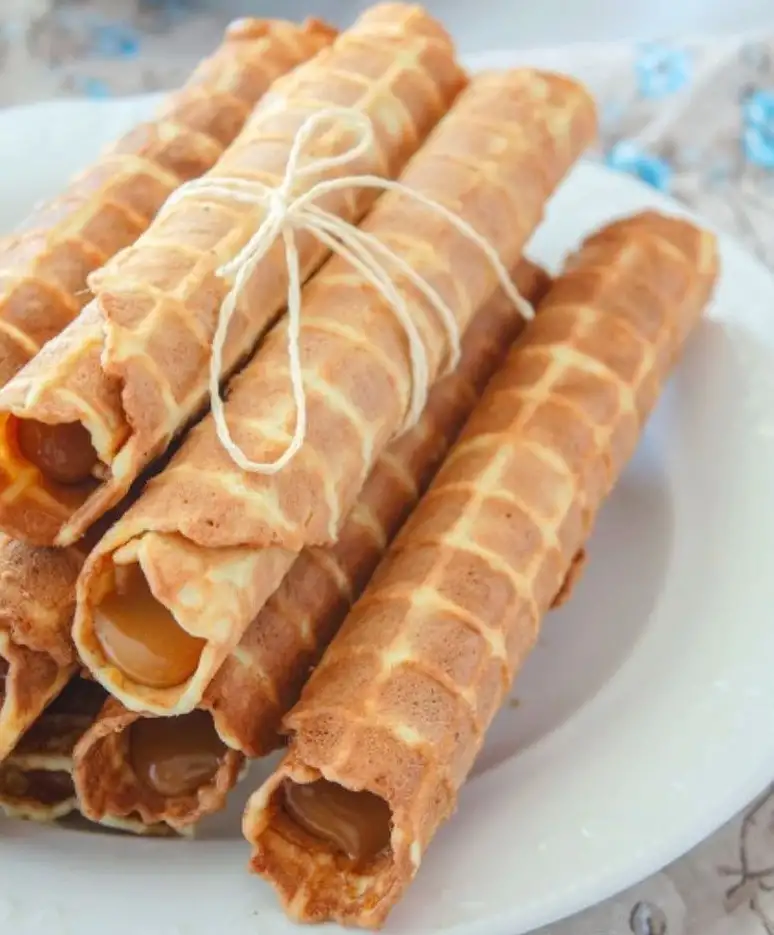 Трубочки со сгущенкой