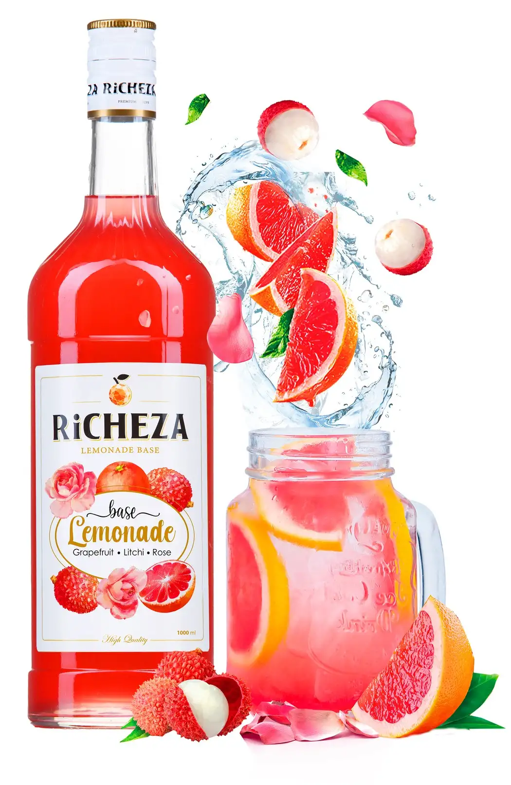 Сироп RiCHEZA, 1 л, в ассортименте фото 3