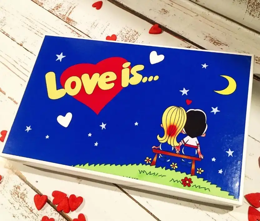 Коробка с 20 шоколадками Love is фото 2