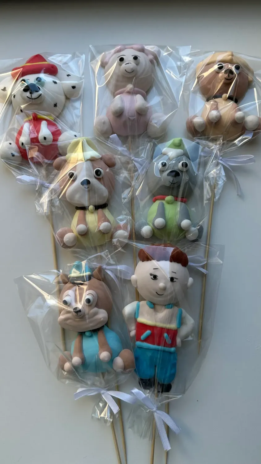 Маршмеллоу на палочке (топпер) фото 1