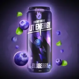 Напиток энергетический безалкогольный Lit Energy Blueberry, 0.45 л