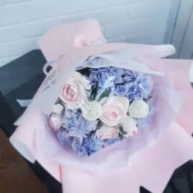 Букет из зефира, 19 см