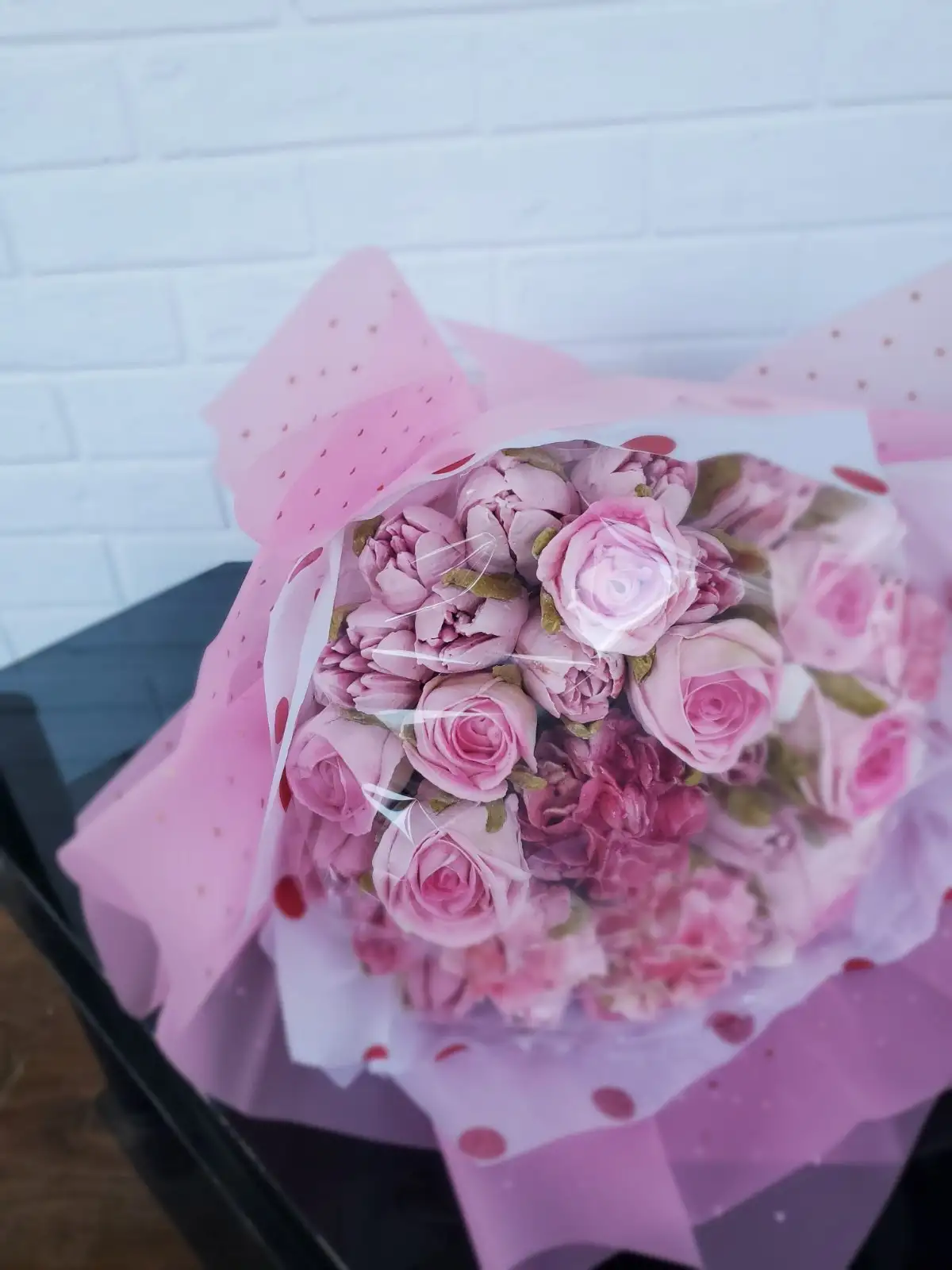 Букет из зефира, 27 см фото 9