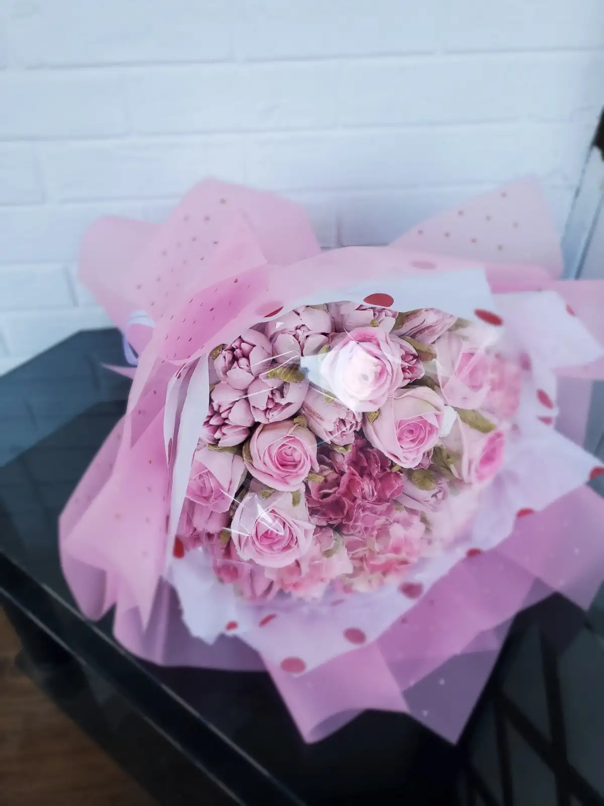 Букет из зефира, 27 см фото 3