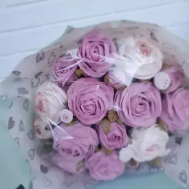 Букет из зефира, 23 см