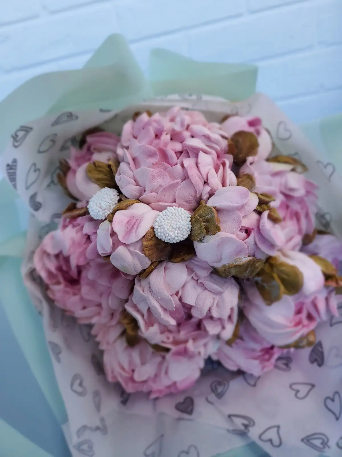 Букет из зефира, 21 см фото 2