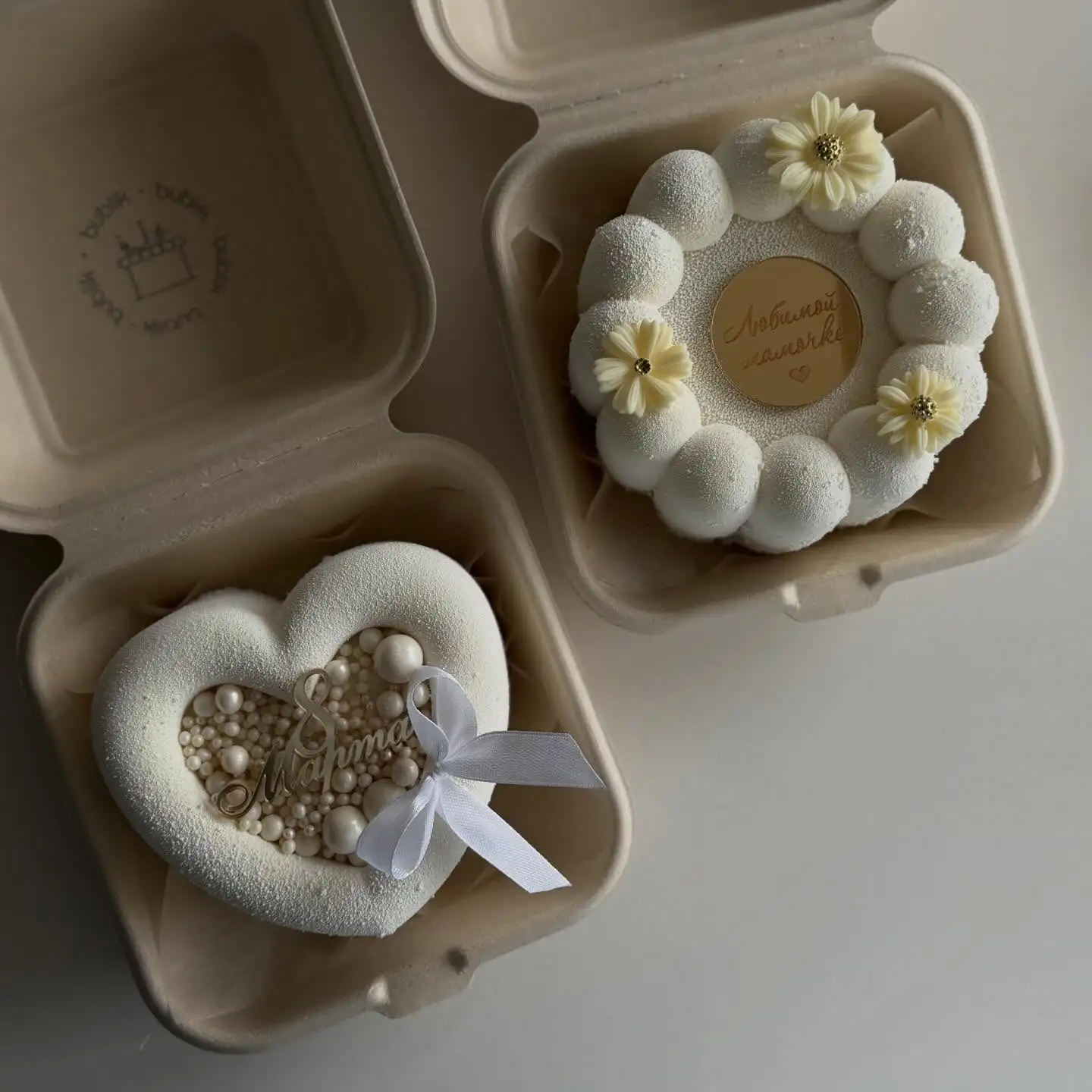 Муссовые бенто-торты фото 2