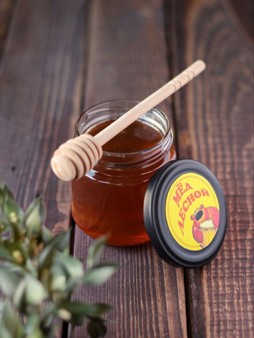 Мед лесной (чабрец, иван-чай, вереск), 0.7 кг
