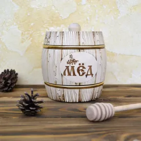 Бочонок с медом (с рисунком)