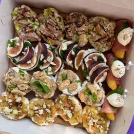 Бокс брускетт и канапе №4