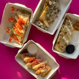 Бокс блинов с начинками