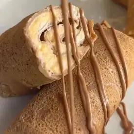 Блинчики «Сникерс»