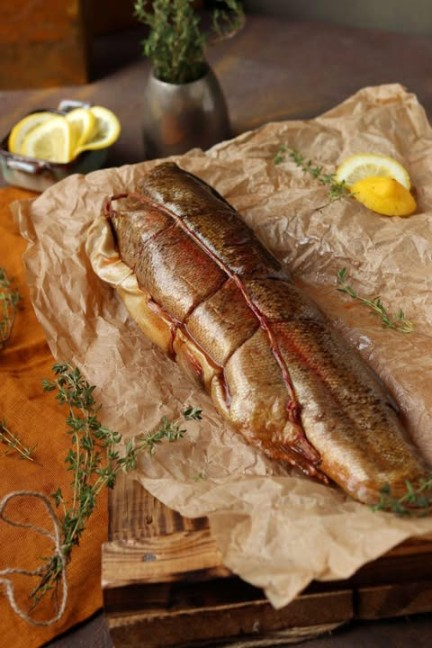 Форель горячего копчения, 1 кг