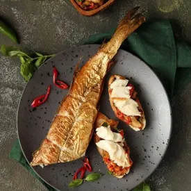 Треска горячего копчения, 1 кг