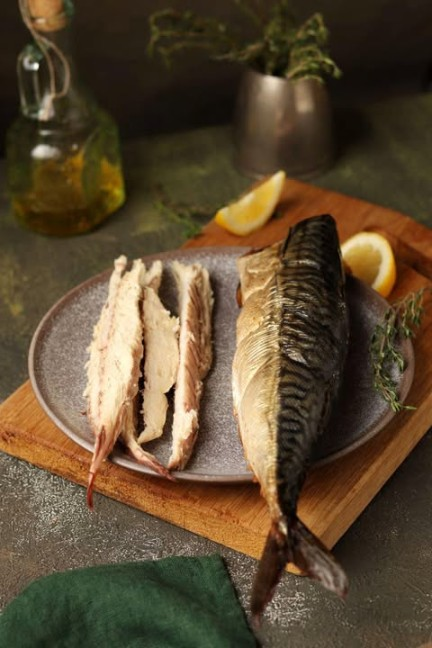 Скумбрия горячего копчения, 1 кг