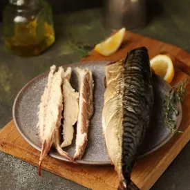 Скумбрия горячего копчения, 1 кг